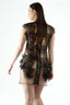 Angel Trumpet Lace Mini Dress