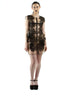 Angel Trumpet Lace Mini Dress