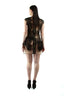 Angel Trumpet Lace Mini Dress
