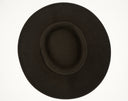 Black Gothic Flat Brim Hat