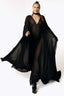 Dark Angel Chiffon Maxi Dress