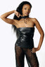Hel Full Bodice Cactus Leather Corset Belt