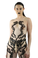 Queen of the Night Sheer Maxi Dress