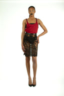 Belladona Lace Pencil Skirt