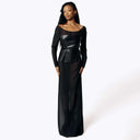 Samhanach Sheer Chiffon Gown
