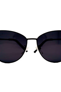 Black Venin Cat Eye sunglasses on from SCATHED's Fall Winter 2025 Reaper collection.