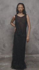 Moonlit Garden Lace Maxi Dress