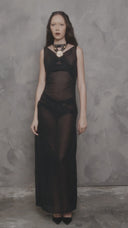 Nightfall Chiffon Maxi Dress