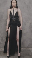 Afterlight Satin Maxi Dress