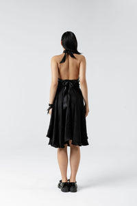 Etherial Descent Chiffon Halter Top