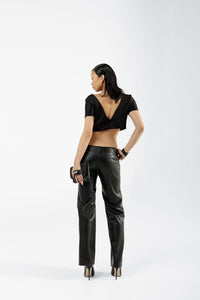 Pale Rider Cactus Leather Pants