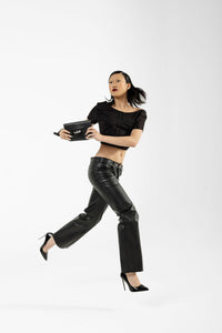 Pale Rider Cactus Leather Pants