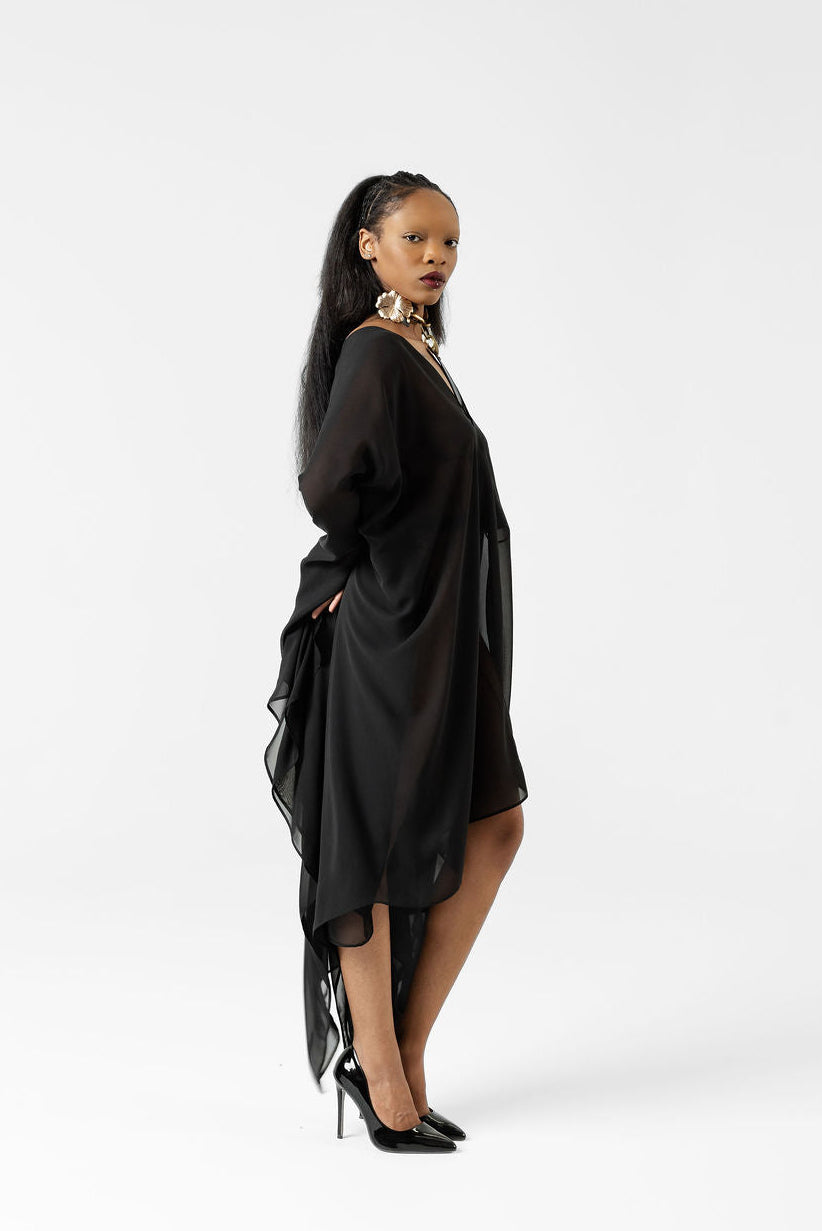 Fallen Angel Chiffon Dress