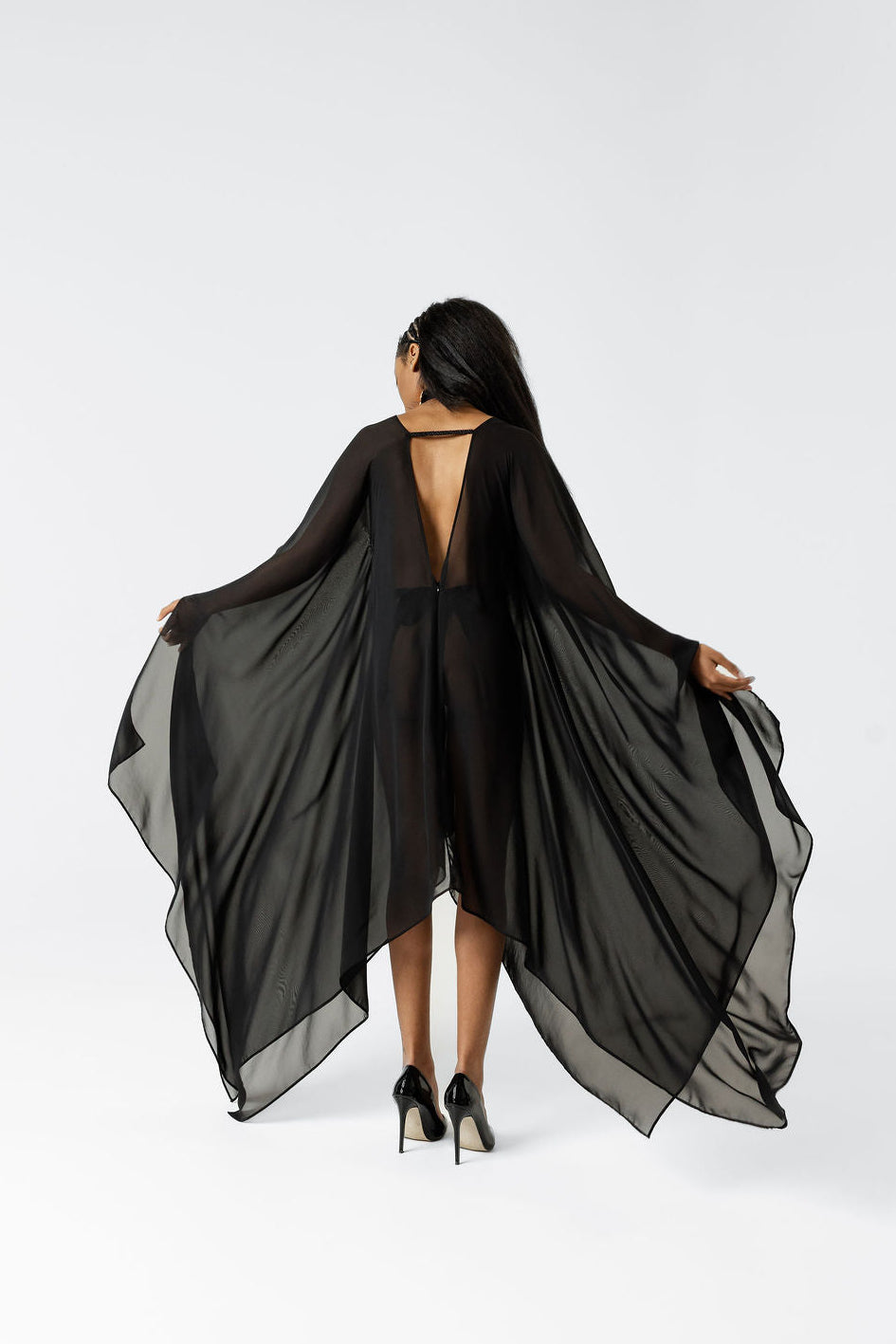 Fallen Angel Chiffon Dress