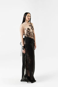 Persephone Floral Lace Gown