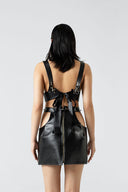 Trinity Cactus Leather Harness Bralette
