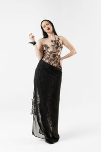 Persephone Floral Lace Gown