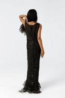 Moonlit Garden Lace Maxi Dress
