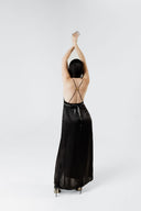 Afterlight Satin Maxi Dress