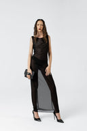 Nightfall Chiffon Maxi Dress