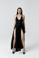 Afterlight Satin Maxi Dress