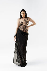 Persephone Floral Lace Gown