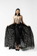 Shadow Queen Corset Ball Gown