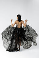 Shadow Queen Corset Ball Gown