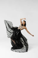 Shadow Queen Corset Ball Gown