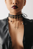 Relic Cactus Leather Choker