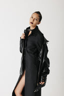 Cactus Leather Bomber Jacket