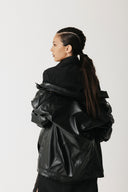 Cactus Leather Bomber Jacket