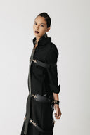 Stuart Full Body Cactus Leather Harness